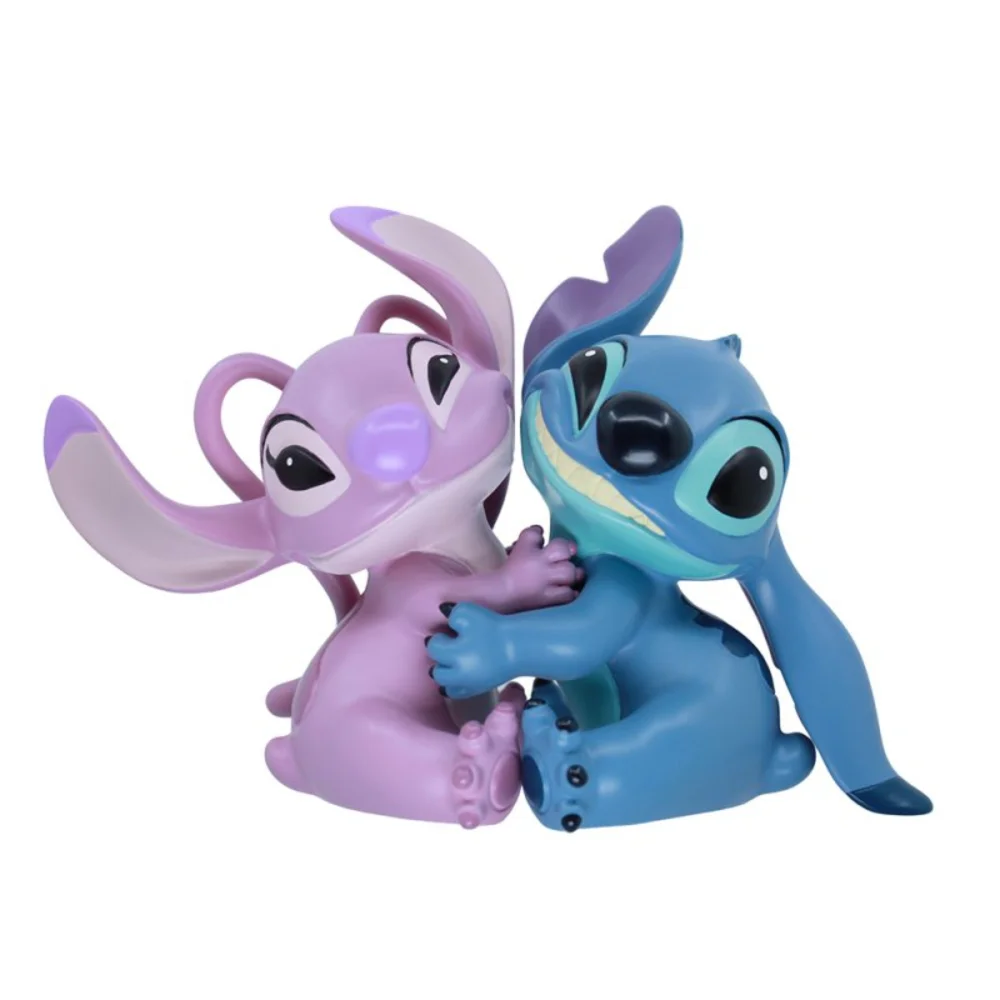 Enesco Disney Showcase Collection Stitch and Angel Bookends Image 1