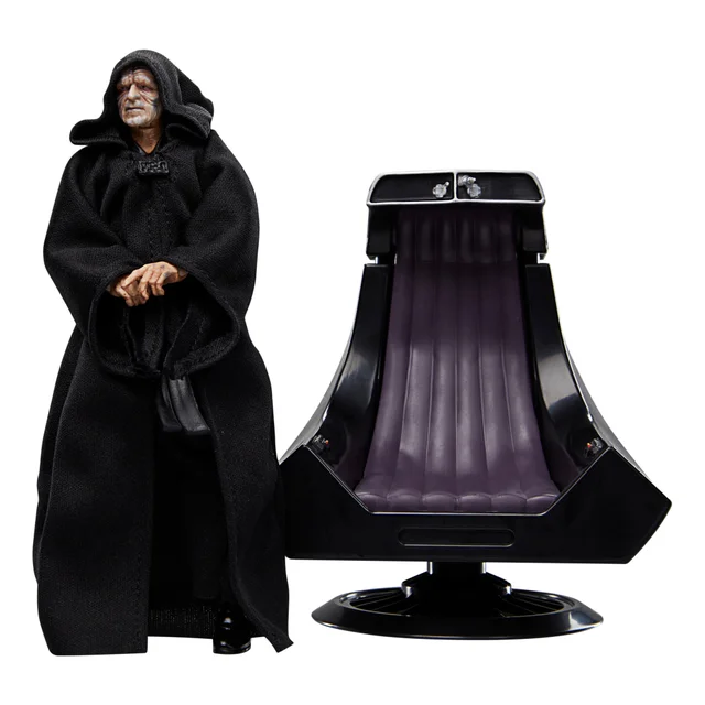 Star Wars The Black Series Emperor Palpatine & Throne Star Wars: Return of the Jedi Collectible 6 Inch Action Figure