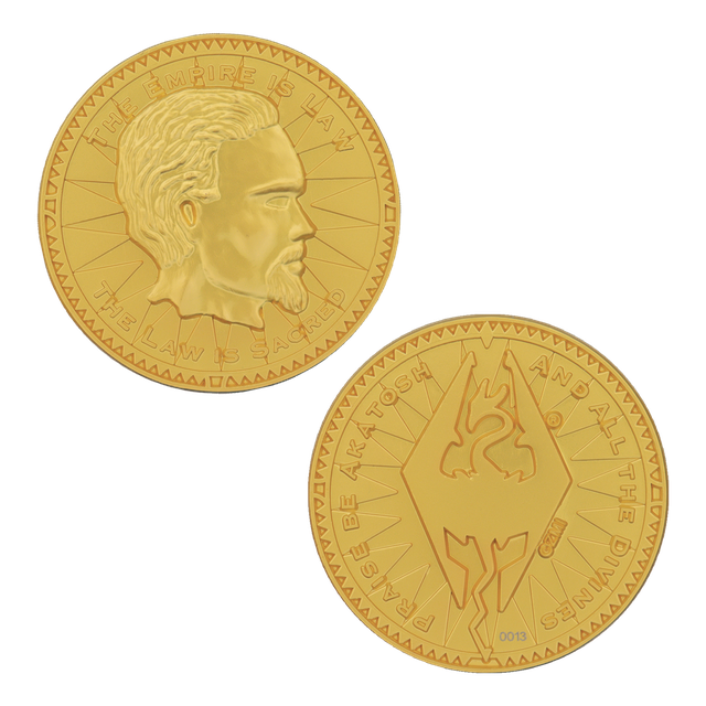 The Elder Scrolls Septim Coin – Misty Gold Edition Image 1