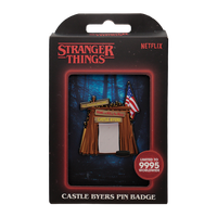 Stranger Things Castle Byers Pin Badge