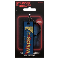 Stranger Things The Squawk WSQK Keyring
