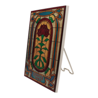 Stranger Things Creel House Stained Glass Window Resin Plaque - undefined undefined