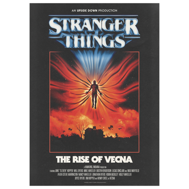 Stranger Things The Rise of Vecna Art Print Image 1