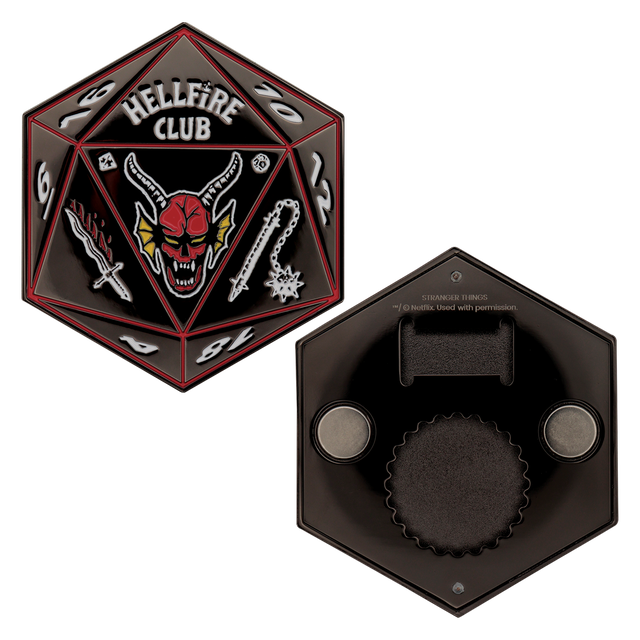 Stranger Things Hellfire Club Bottle Opener