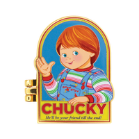 Chucky Limited Edition Hinged Pin Badge