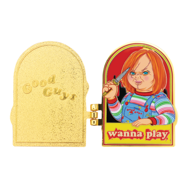 Chucky Limited Edition Hinged Pin Badge