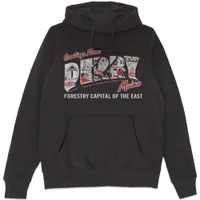 IT - Welcome To Derry Postcard Hoodie - Black - undefined undefined