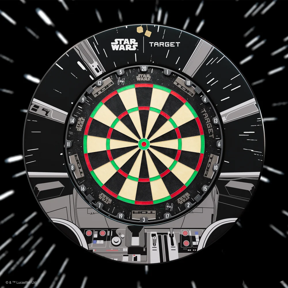 Millennium Falcon Dartboard and Surround Bundle Image 1