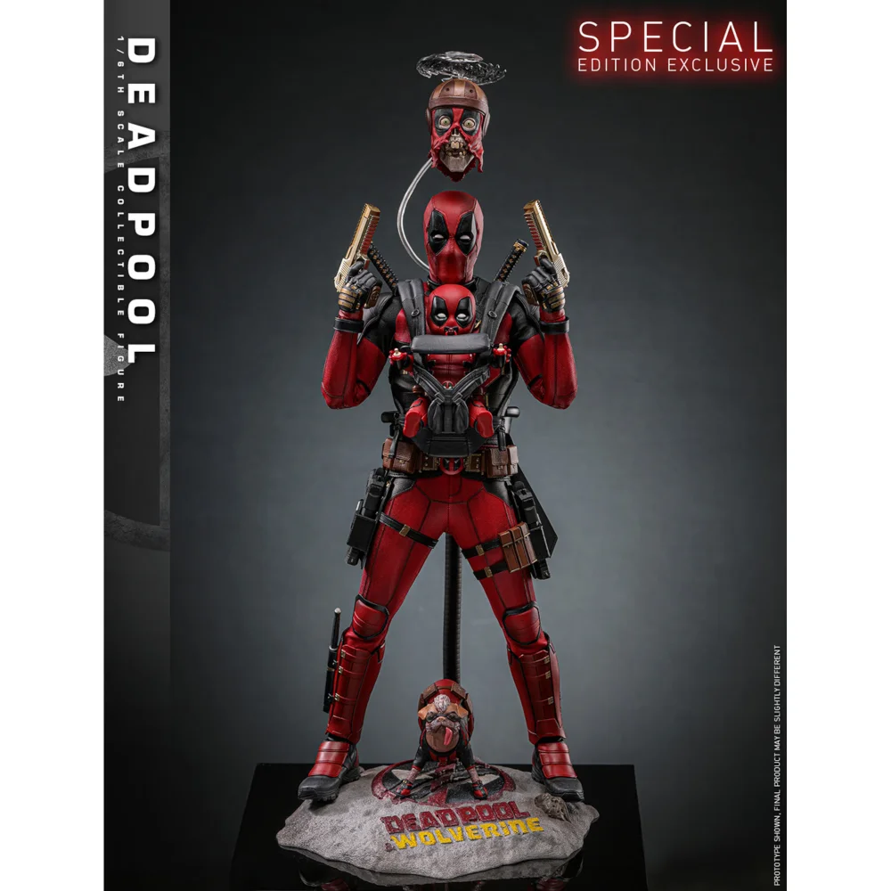 Hot Toys Deadpool and Wolverine Deadpool Special Edition 1:6th Scale Statue (31cm) Image 1