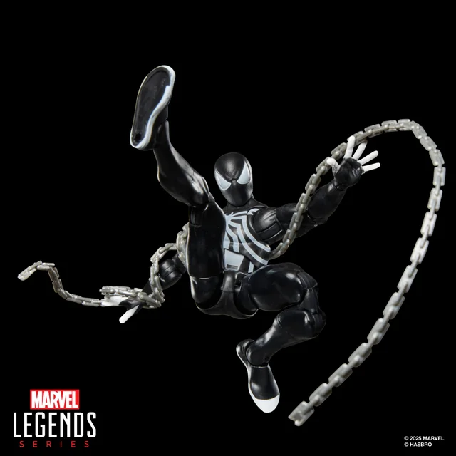 Hasbro Marvel Legends Series Spider-Venom, Retro Cardback Spider-Man Comics Action Figure