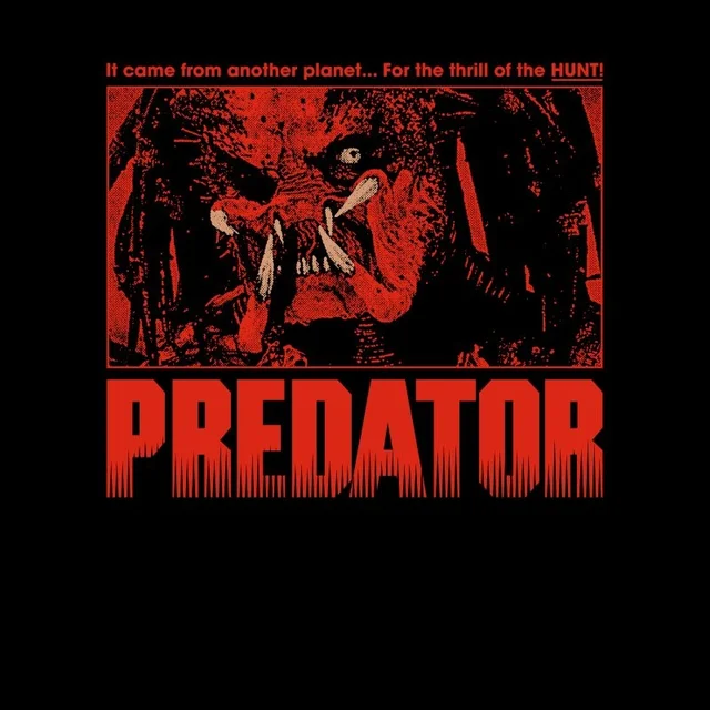 Predator Thrill Of The Hunt Unisex T-Shirt - Black