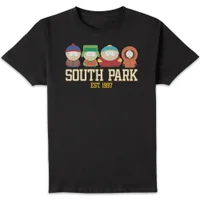 South Park Collegiate Unisex T-Shirt - Black - undefined undefined