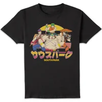 South Park Anime Style Unisex T-Shirt - Black - undefined undefined