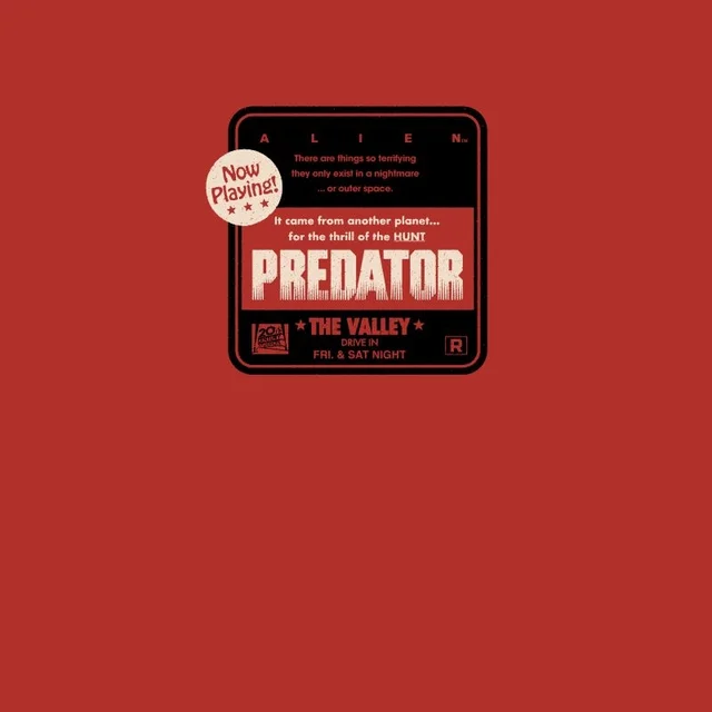 Alien Vs Predator Double Bill Unisex T-Shirt - Red