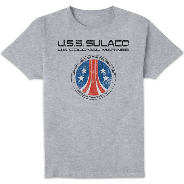 Alien Colonial Marines Unisex T-Shirt - Grey