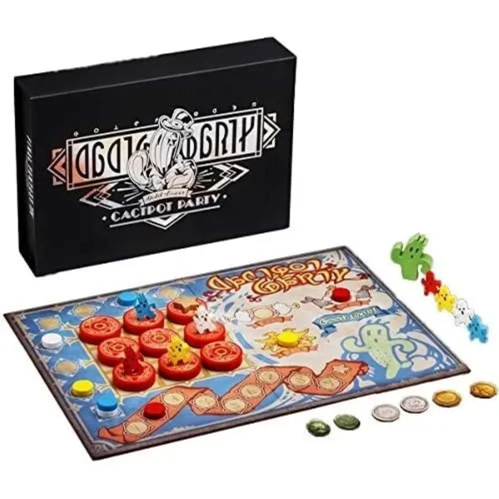 Final Fantasy XIV – Gold Saucer Cactpot Party Board Game Image 1