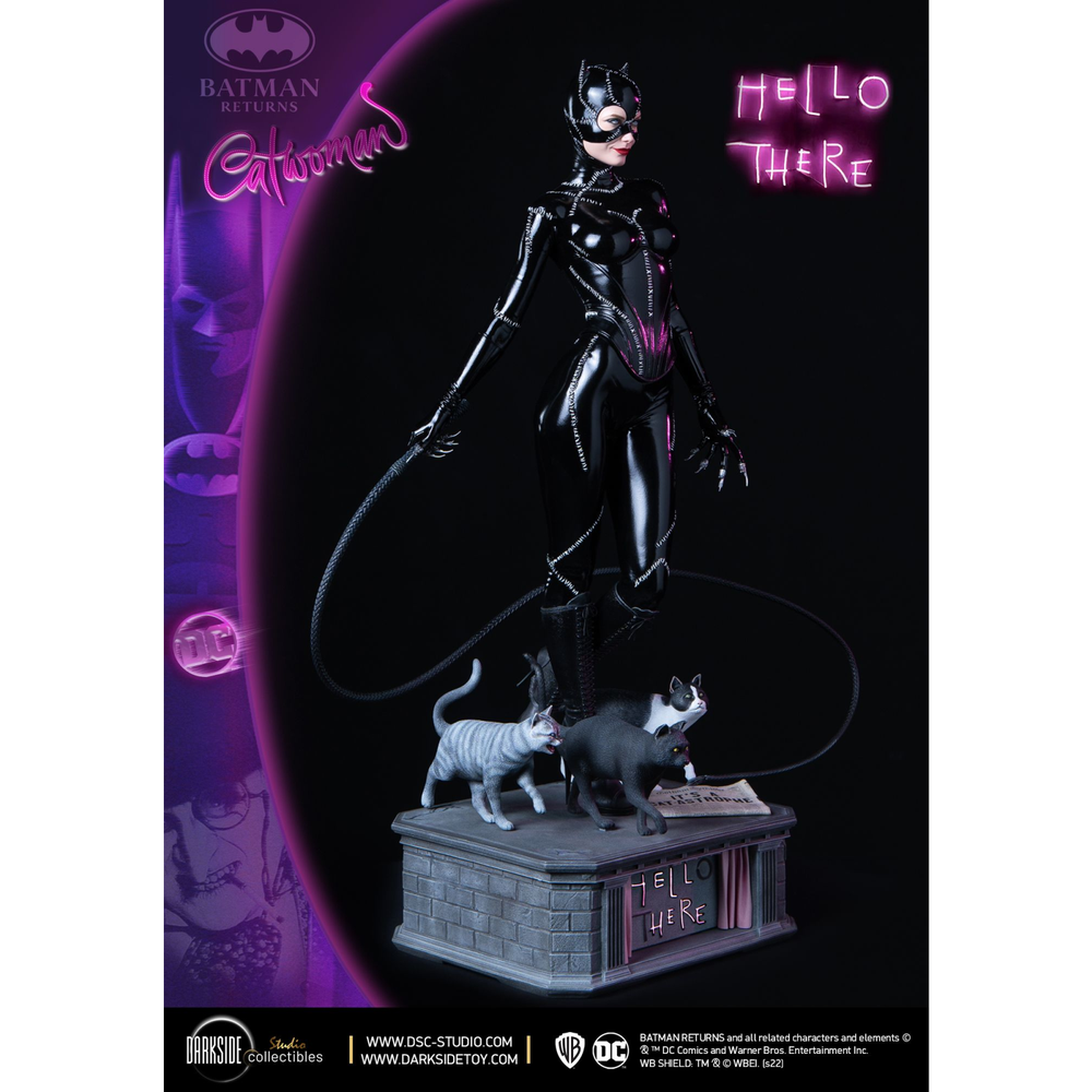 Catwoman Batman Returns 30TH Anniversary Masters Series By Darkside Collectibles Studio Image 1