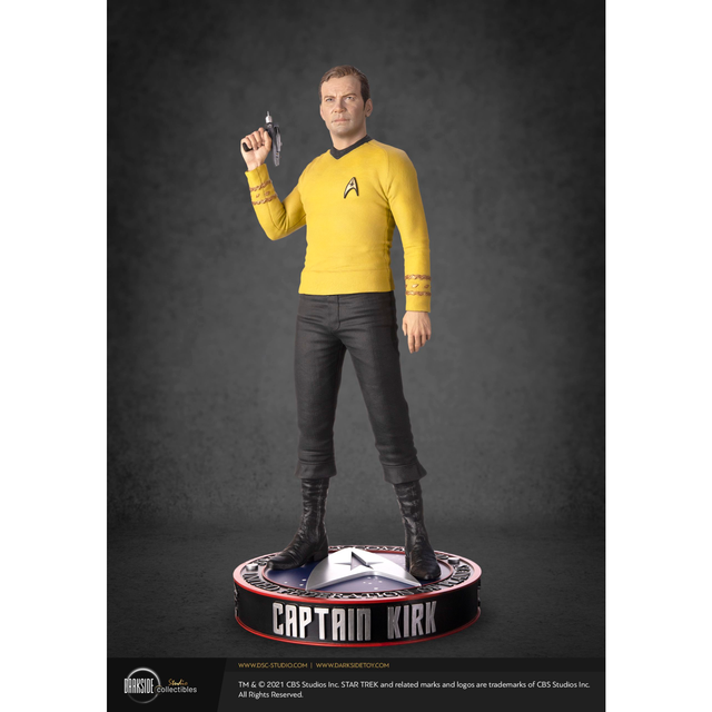 Captain James T. Kirk 1/3 Scale Museum Statue By Darkside Collectibles Studio