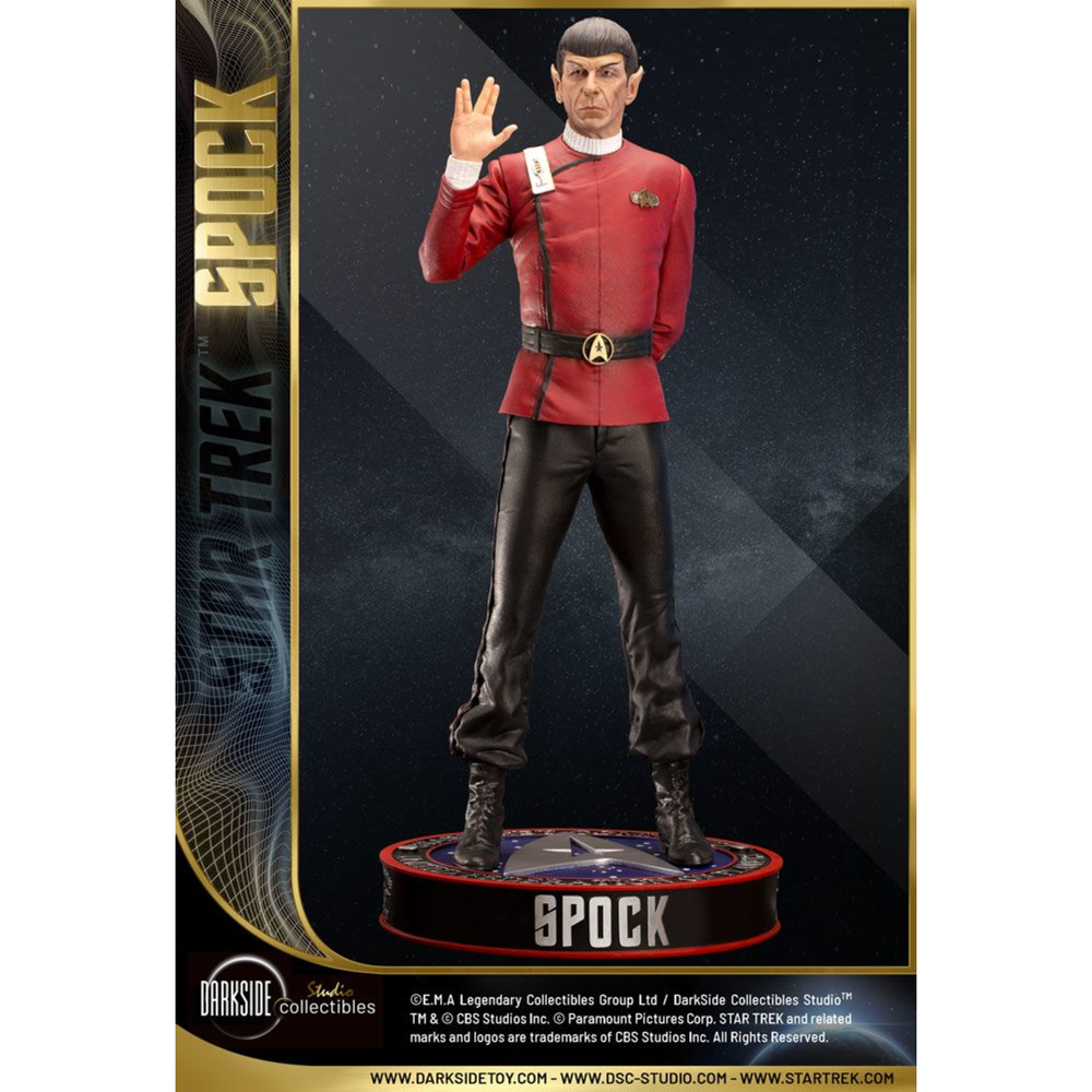 Spock Quarter Scale Premium Statue by Darkside Collectibles Studio Image 1