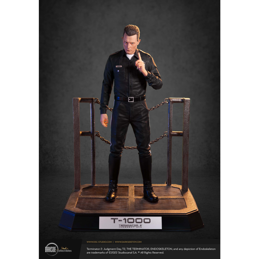 T-1000 Terminator 2: Judgment Day 30th Anniversary 1/3 Scale Premium Statue by Darkside Collectibles Studio Image 1