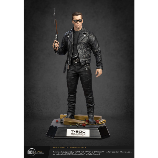 T-800 Terminator 2 Judgement Day 30th Anniversary Signature 1/3 Scale Ultimate Edition Statue by Darkside Collectibles Studio