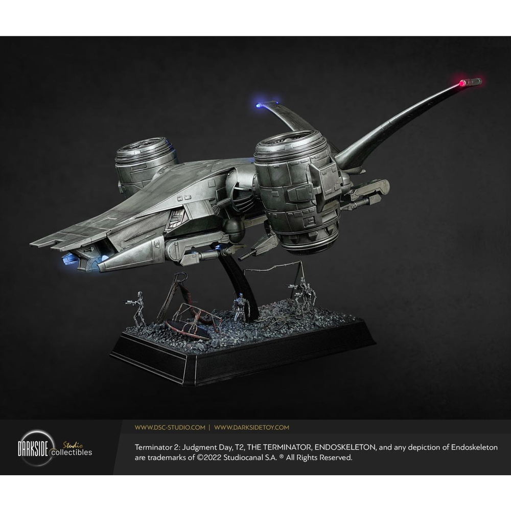 Aerial Hunter Killer Terminator 2 Judgment Day 30th Anniversary Maquette by DarkSide Collectibles Studio Image 1