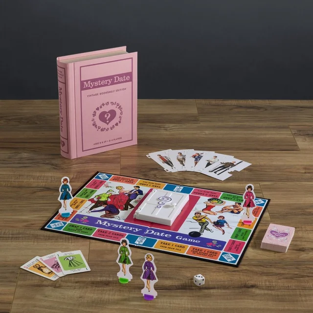 WS Game Company Mystery Date Vintage Bookshelf Edition Board Game