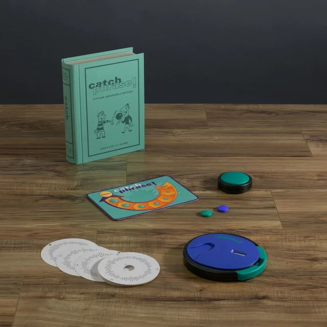 WS Game Company Catch Phrase Vintage Bookshelf Edition Board Game