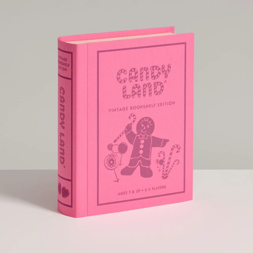 WS Game Company Candy Land Vintage Bookshelf Edition Board Game Image 1