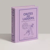 WS Game Company Chutes and Ladders Vintage Bookshelf Edition Board Game