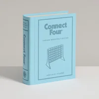WS Game Company Connect 4 Vintage Bookshelf Edition Board Game