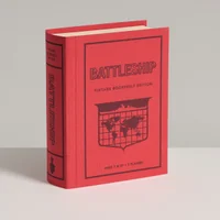 WS Game Company Battleship Vintage Bookshelf Edition Board Game