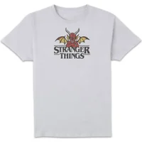 Stranger Things Hellfire Devil Unisex T-Shirt - White