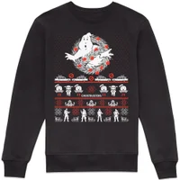 Ghostbusters Tis The Season For Bustin' Sweatshirt - Black - undefined undefined