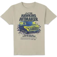 Stranger Things Hawkins Hitmaker Unisex T-Shirt - Cream - undefined undefined