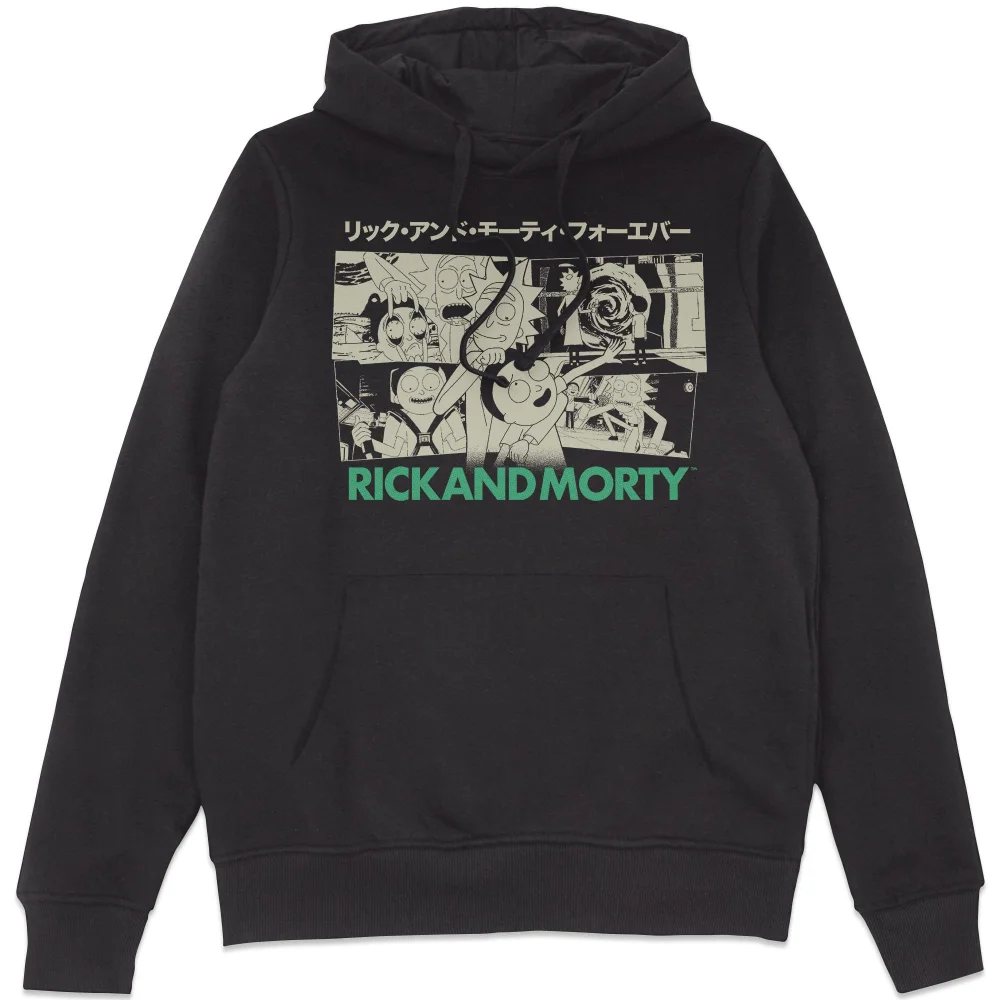 Rick and Morty Intergalactic Buds! Hoodie - Black - S Image 1