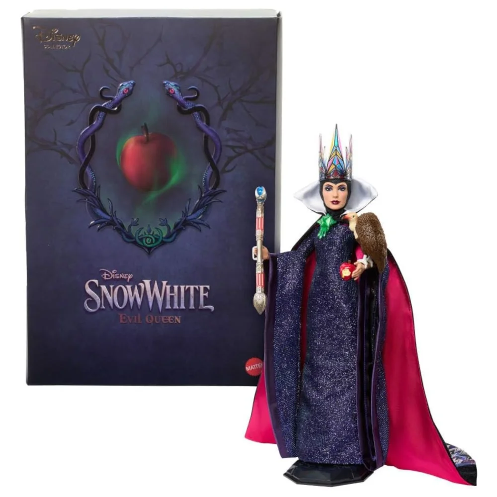 Mattel Disney Collector Evil Queen Collectible Fashion Doll Image 1
