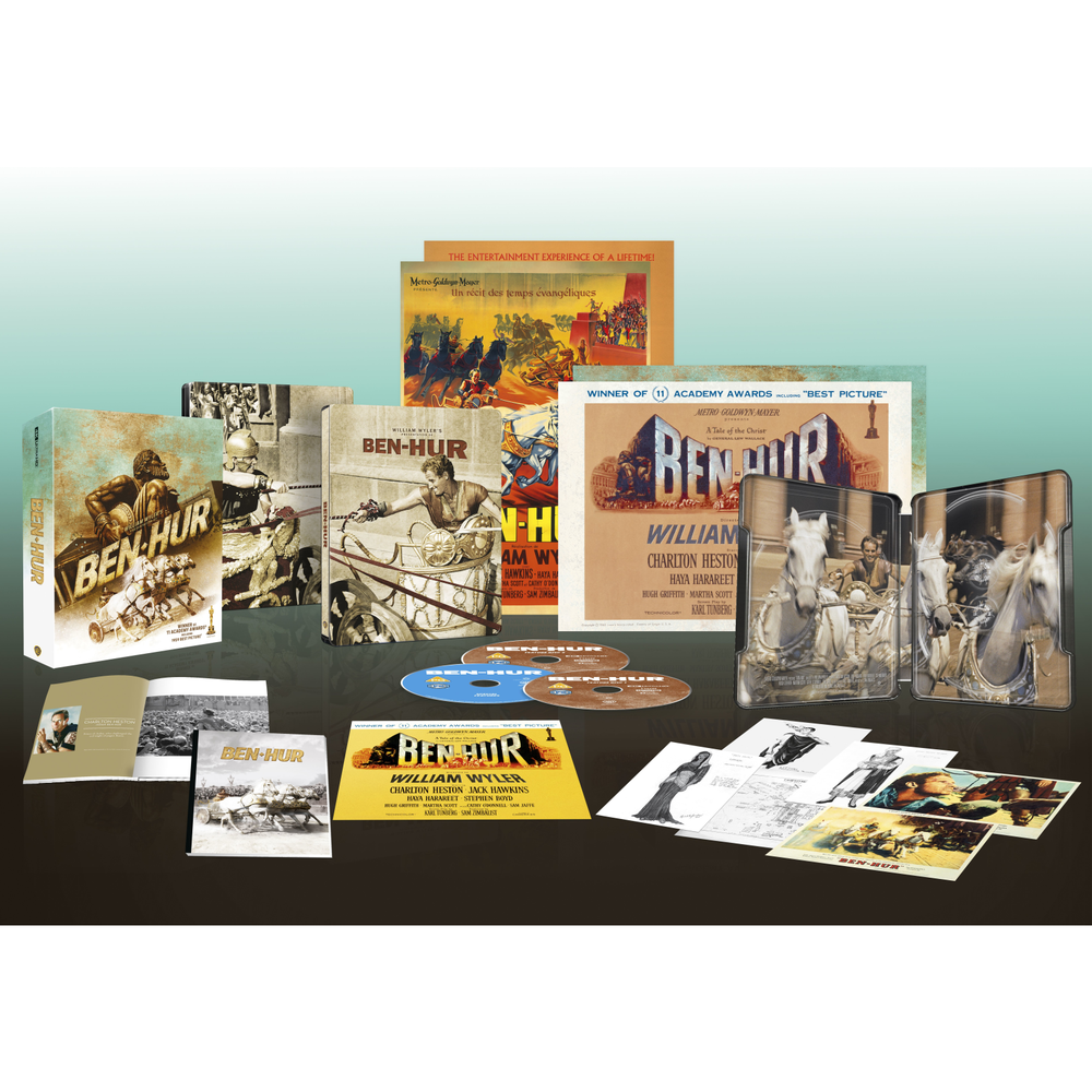 Ben-Hur 4K Ultra HD Collector's Edition with SteelBook Image 1