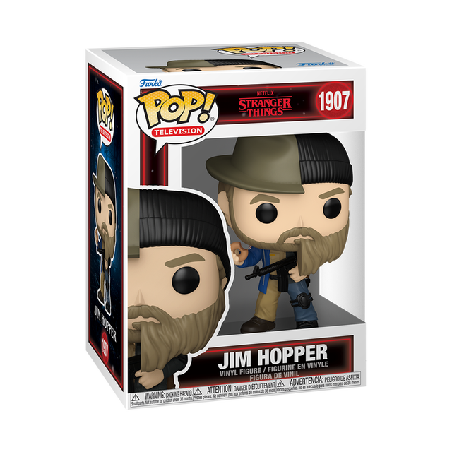 Pop! Stranger Things Jim Hopper (Split) Funko POP Vinyl