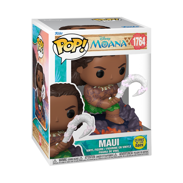 Pop! Premium Disney Moana Maui (Glow) Funko POP Vinyl