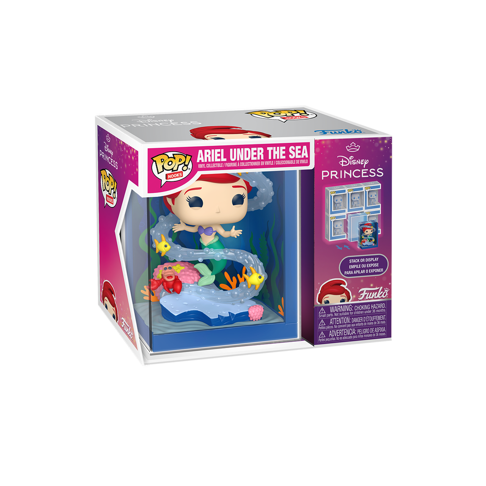 The Little Mermaid Funko POP! Ariel Under the Sea Nooks Vinyl Figure Image 1