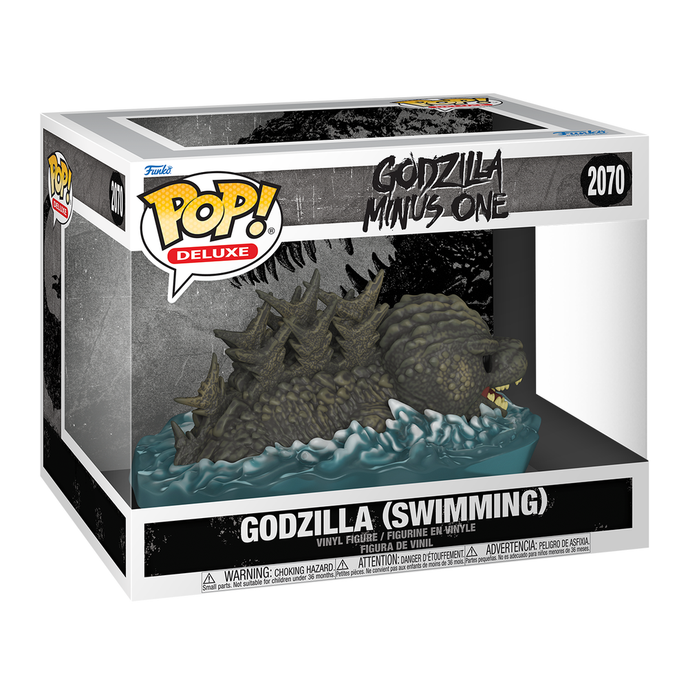 POP Deluxe: Godzilla Minus One (Swimming) Funko POP! Vinyl Figure Image 1