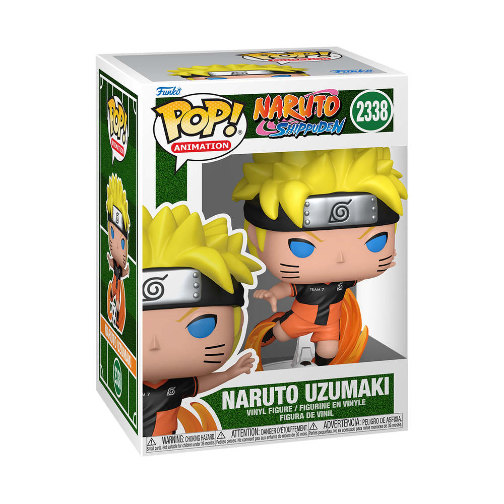 POP! Animation: Naruto Uzumaki Soccer Funko POP Vinyl Image 1