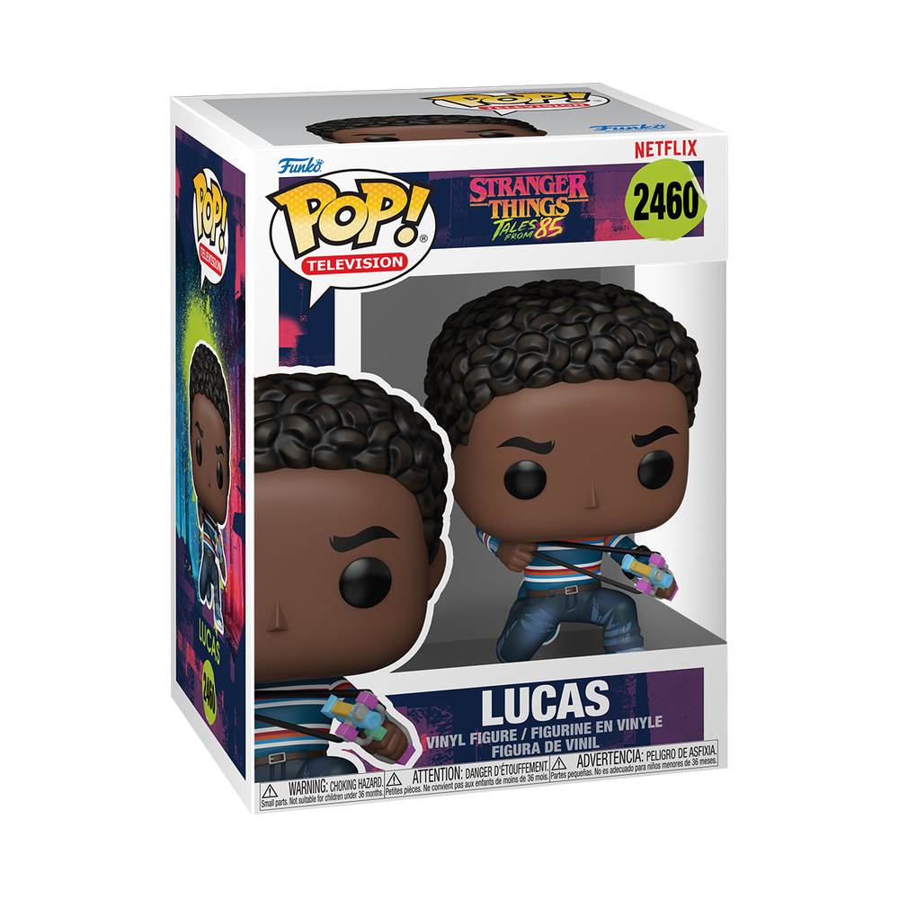 Stranger Things Tales from 85 Funko POP! Lucas Sinclair Vinyl Figure Image 1