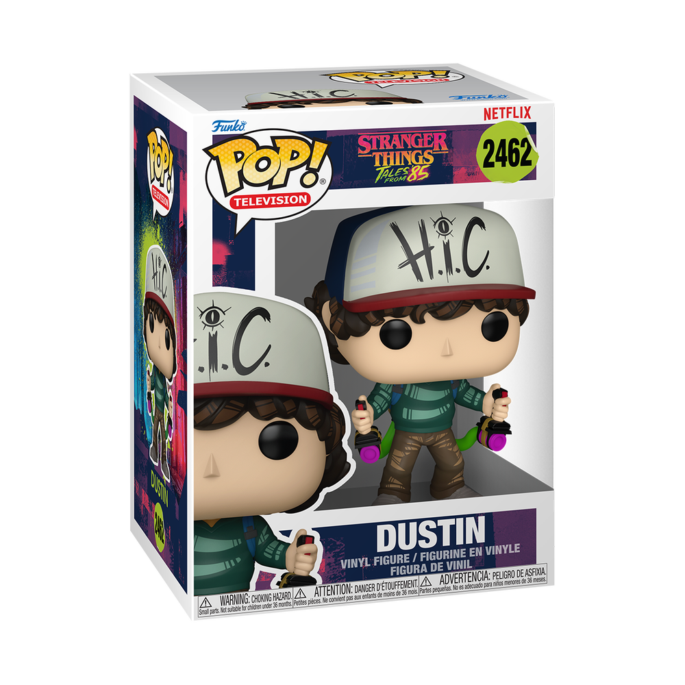 Stranger Things Tales from 85 Funko POP! Dustin Henderson Vinyl Figure Image 1