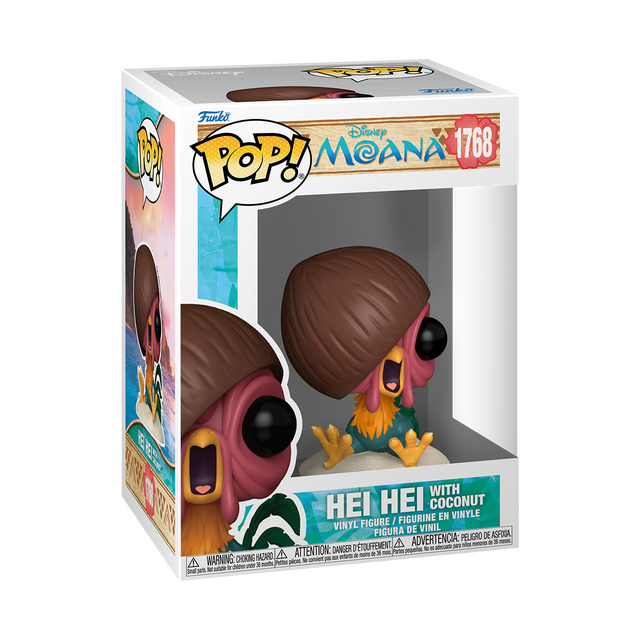 Pop! Disney Moana Hei Hei with Coconut Funko POP Vinyl