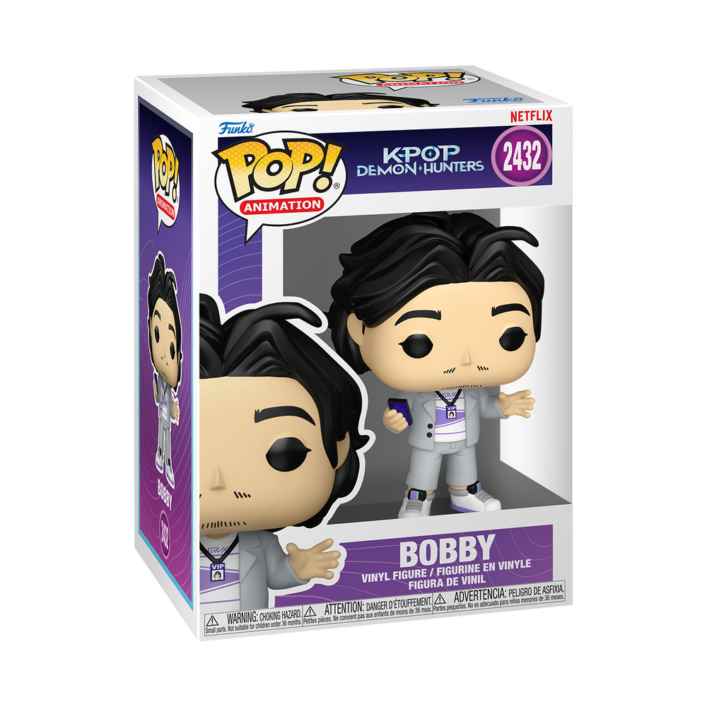 KPop Demon Hunters Funko POP! Bobby Vinyl Figure Image 1