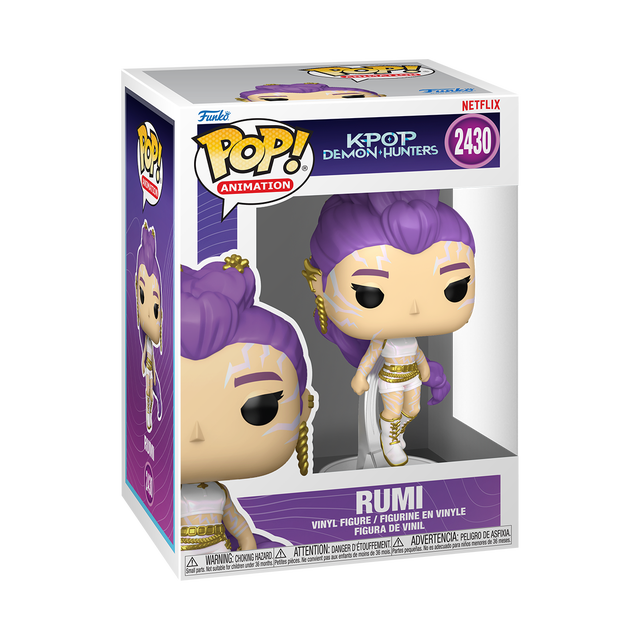KPop Demon Hunters Funko POP! Rumi With Chance of Glow Chase Vinyl Figure