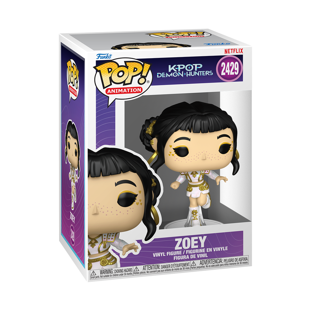 KPop Demon Hunters Funko POP! Zoey Season 2 Vinyl Figure Image 1