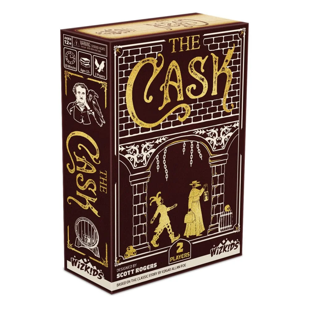 Wizkids The Cask Boardgame - Edgar Allan Poe Image 1